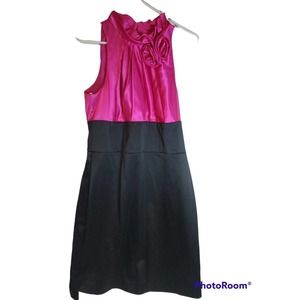 READ NEW NW Collections Evening Dress Prom Gown Cruise Party Pink Black 12